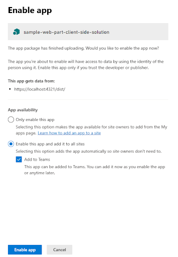 Enable App