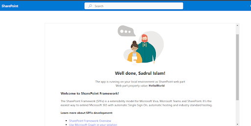 client side page