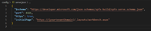 serve.json file